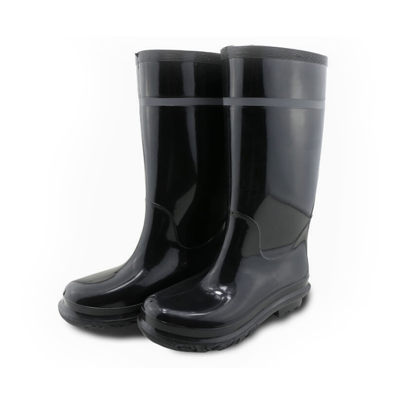 High-Visibility Reflective PVC Rain Boots