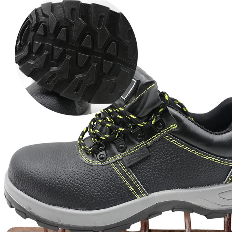 Anti-smashing at anti-puncture safety work shoes