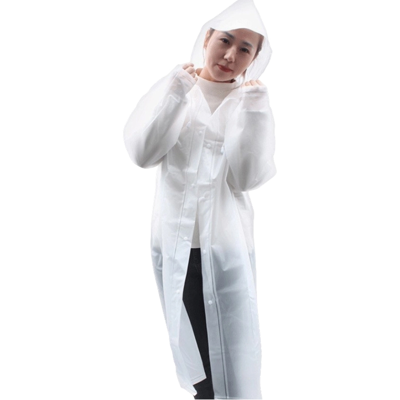 Reusable Thickened EVA Adult Raincoat