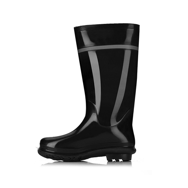 High-Visibility Reflective PVC Rain Boots