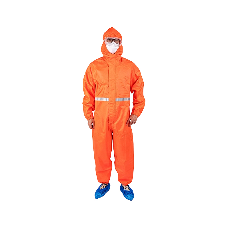 Reusable High-Visibility Protective Coveralls