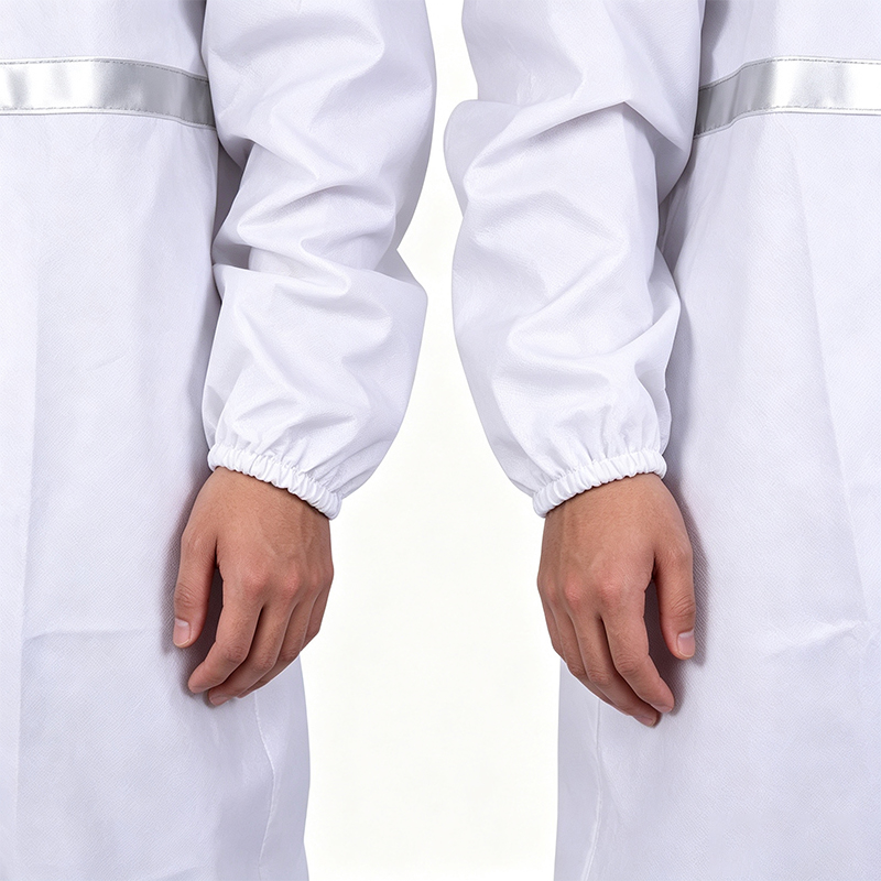 Reusable Hooded Industrial Protective Coveralls