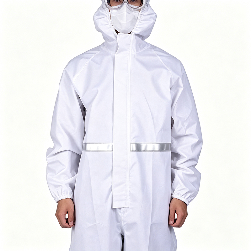 Reusable Hooded Industrial Protective Coveralls