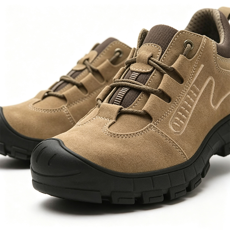 Kevlar Anti-Puncture Rubber Suede Safety Shoes