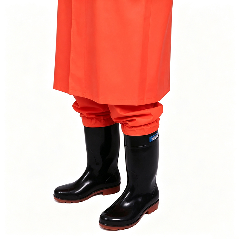 Seamless Welded Long Coat Style Raincoat