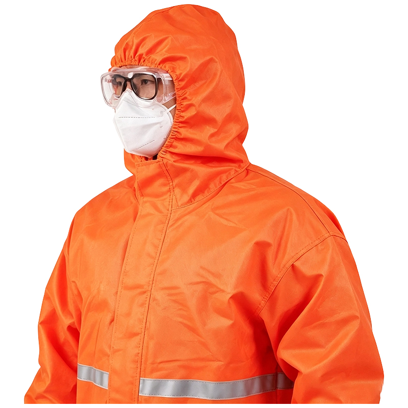 Reusable High-Visibility Protective Coveralls