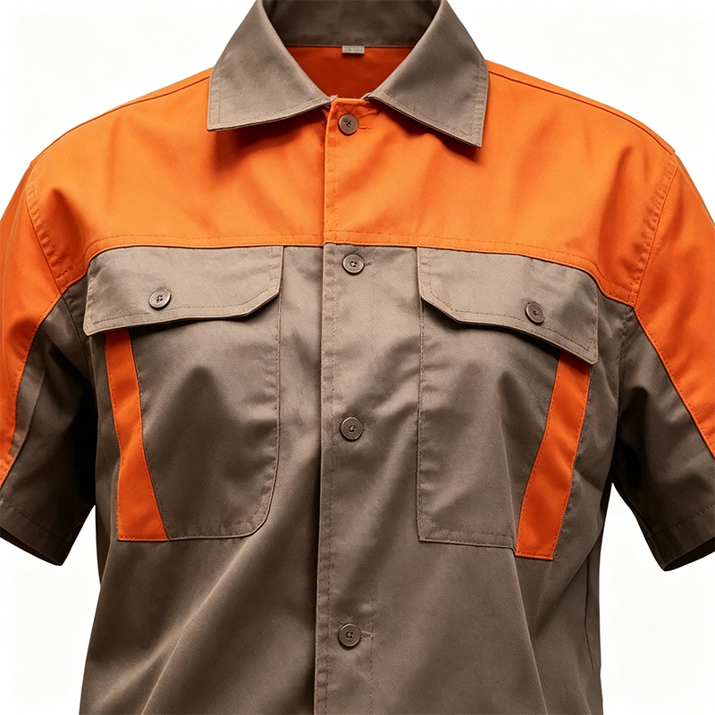 High-Visibility Summer Breathable Cotton Coveralls