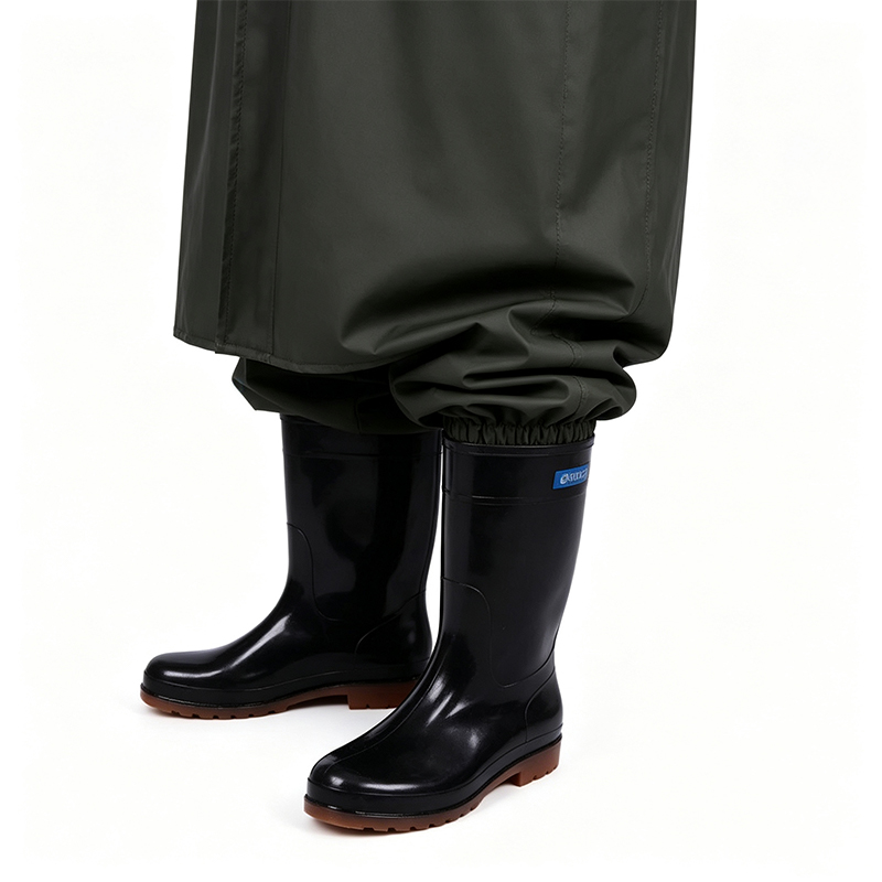 Seamless Welded Long Coat Style Raincoat