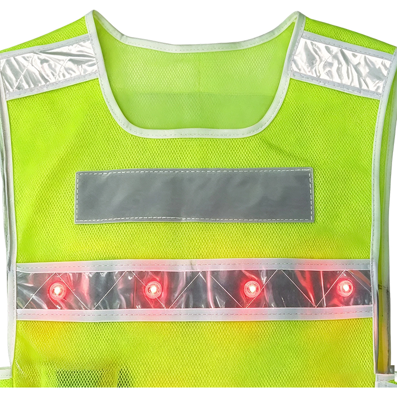 Active Illuminated LED Reflective Safety Vest