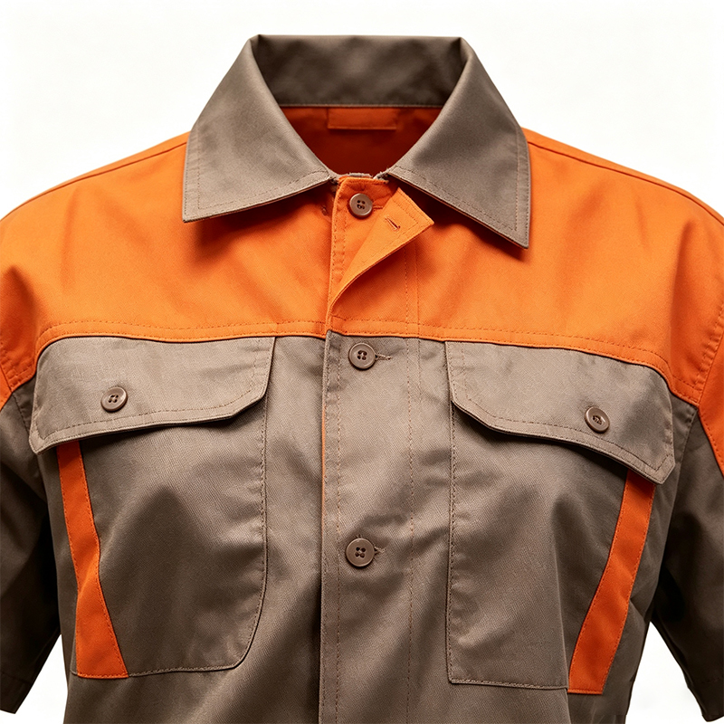 High-Visibility Summer Breathable Cotton Coveralls